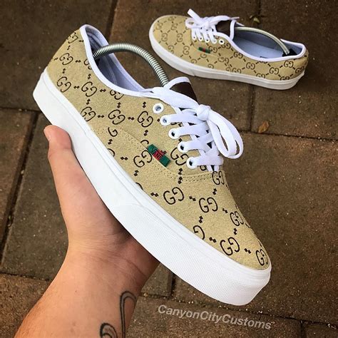 gucci vans custom.